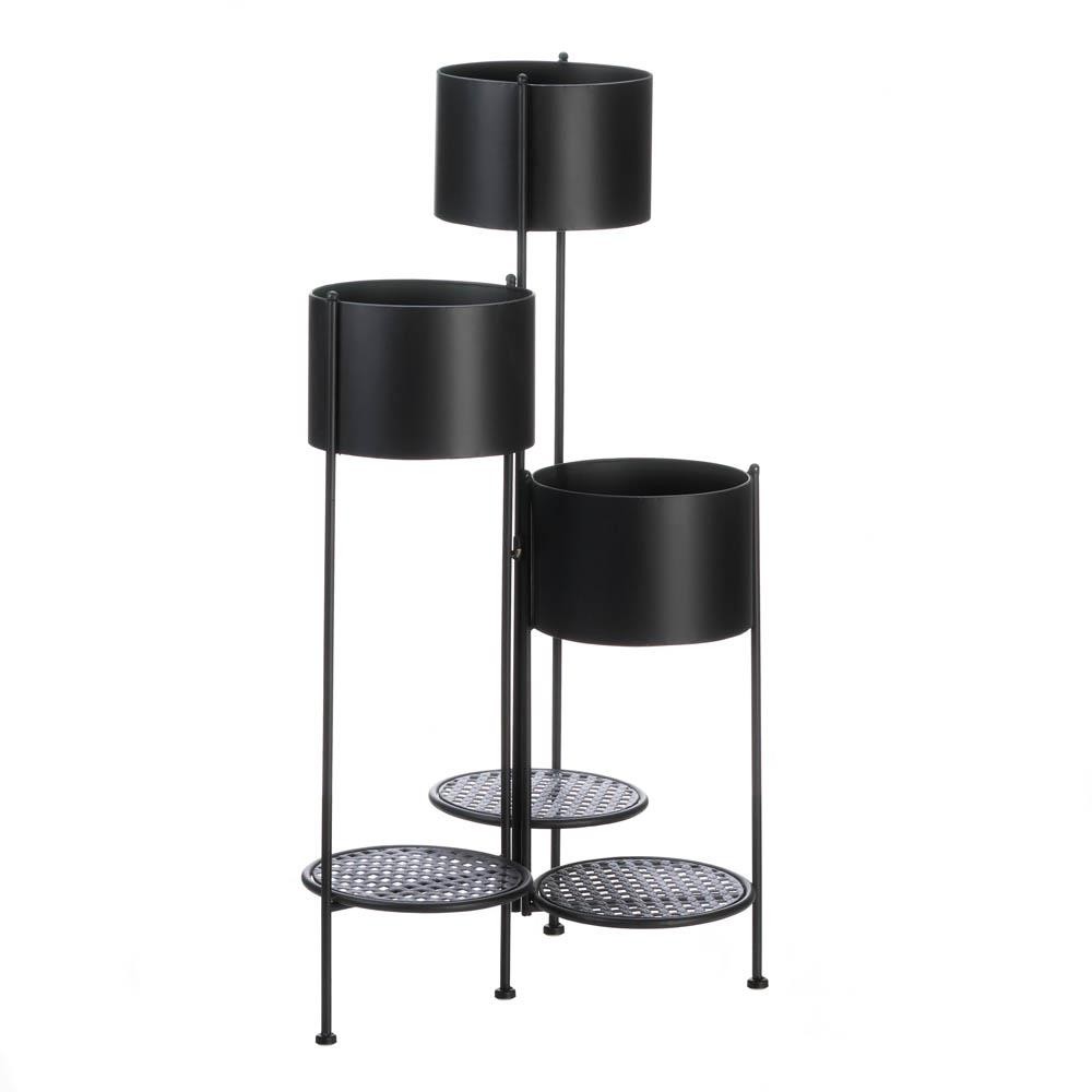 3-Tier Barrel Bucket Plant Stand