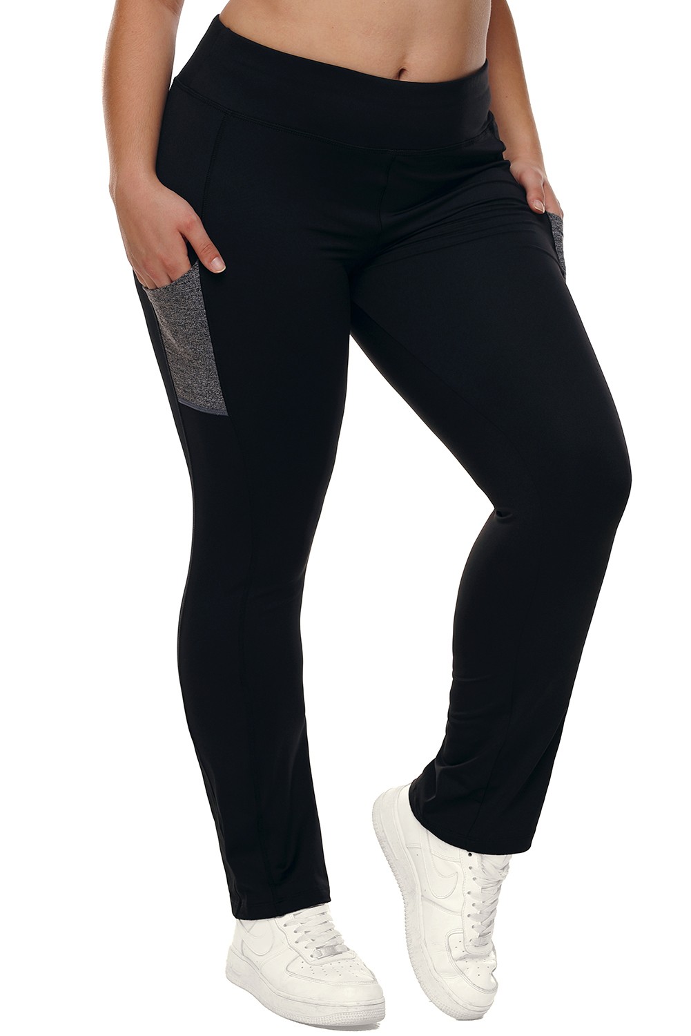 High Waist Tummy Control Workout Bootleg Yoga Pants