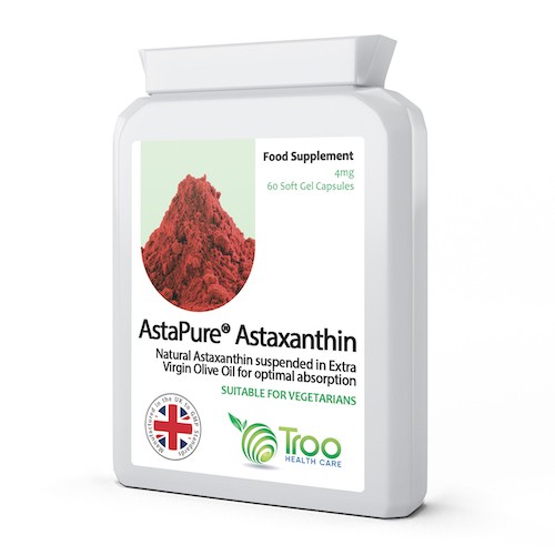 Astaxanthin 4mg 60 Softgel Capsules
