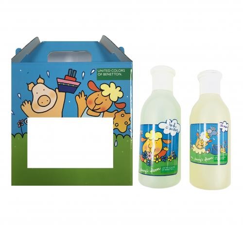 BENETTON ON BENNY'S FARM 2 PCS SET: 6.7 EDT SPL (FRESH WATER)