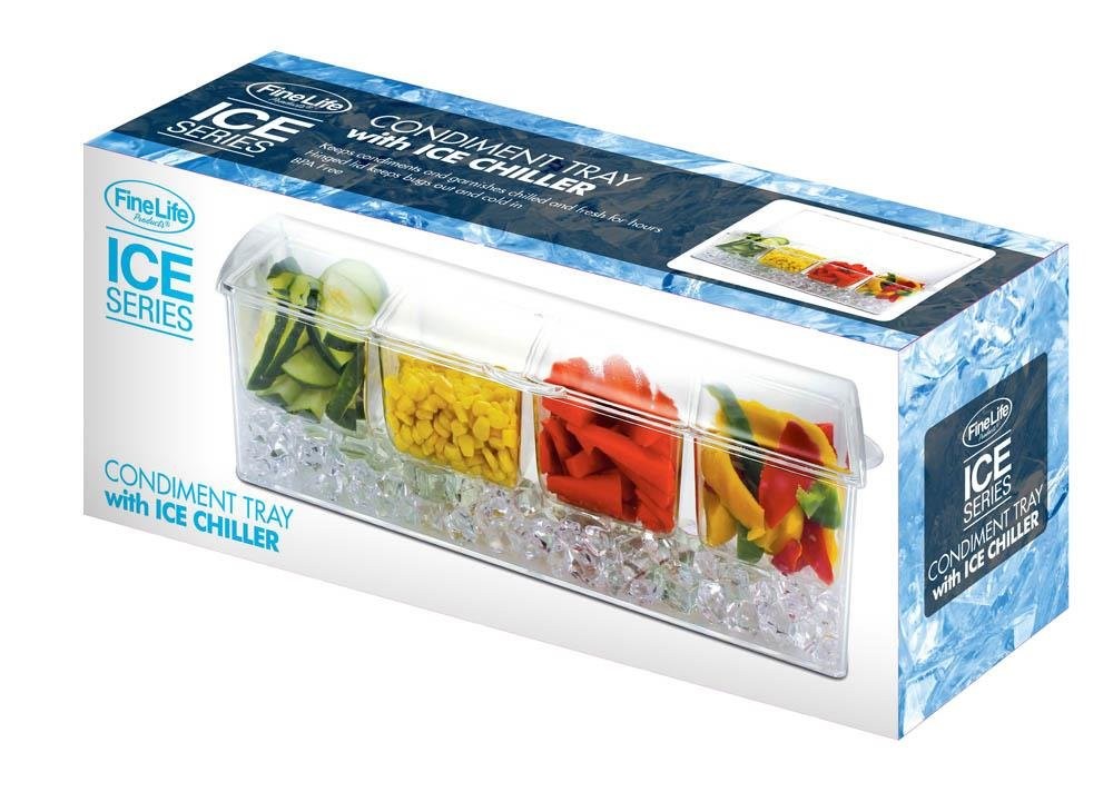 Condiment Tray Ice Chiller