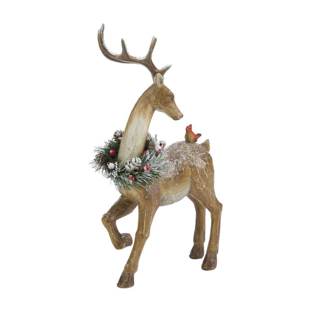 Cupid Reindeer Figurine