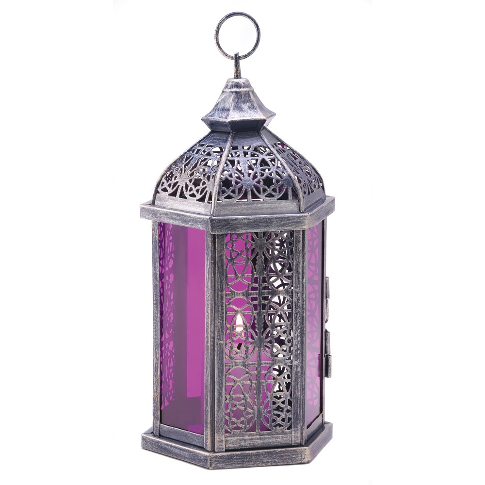 Enchanted Amethyst Candle Lamp