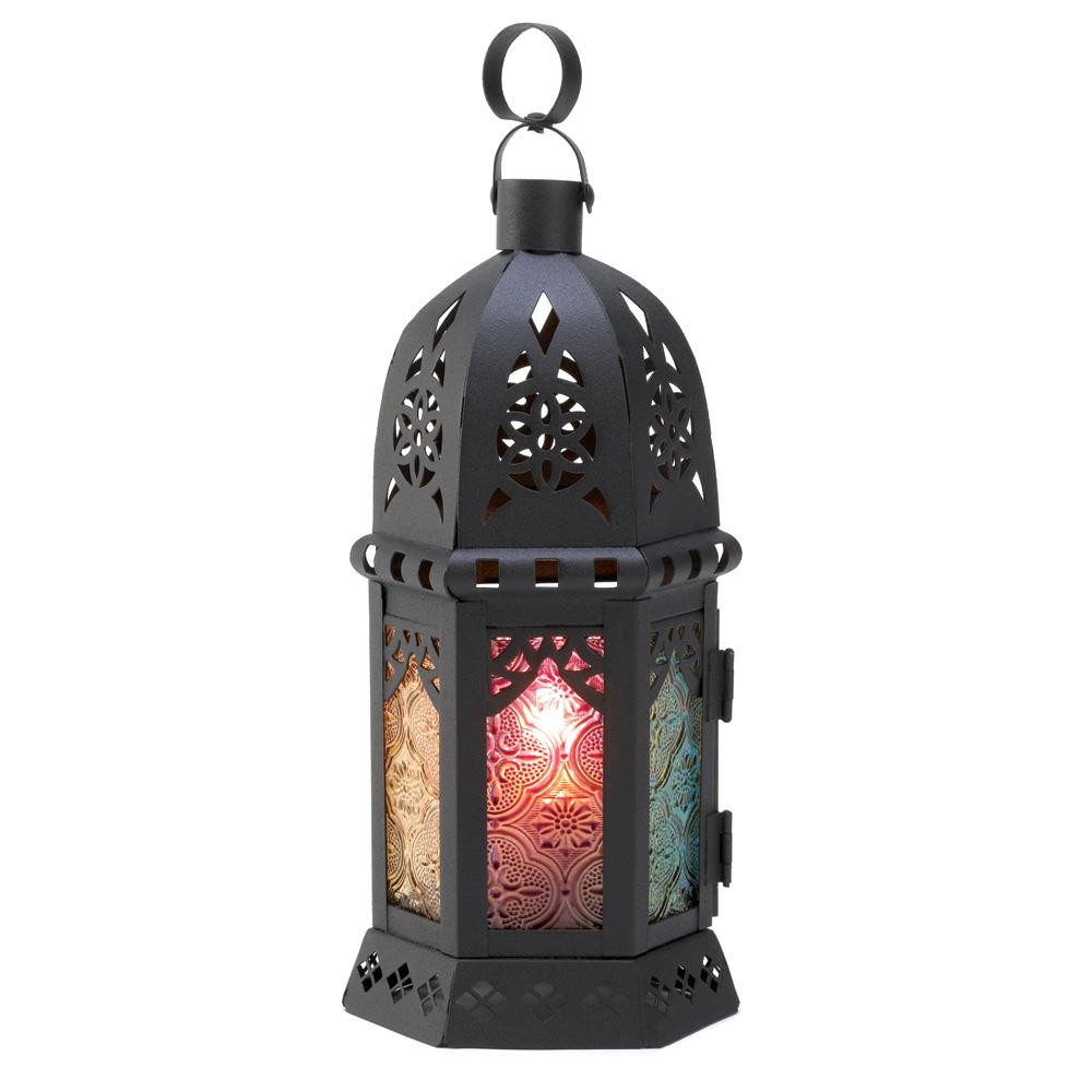 Enchanted Rainbow Candle Lantern