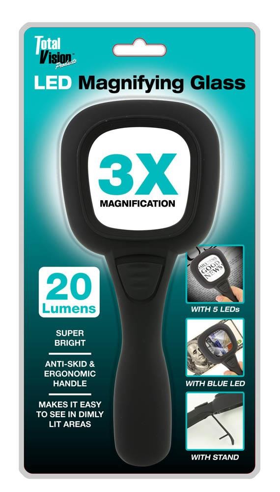 Handheld LED Magnifying Glass