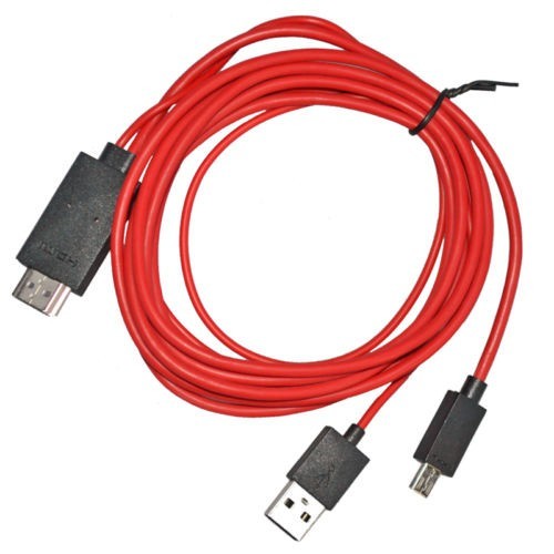 1080P MHL Micro USB to HDMI HDTV CABLE LEAD FOR Samsung HTC Sony LG Nokia