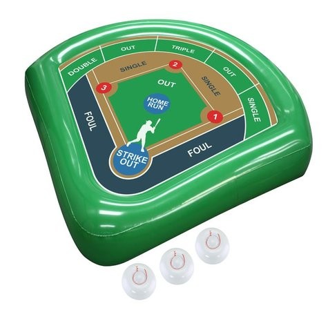 Homerun Baseball Toss Pool Float