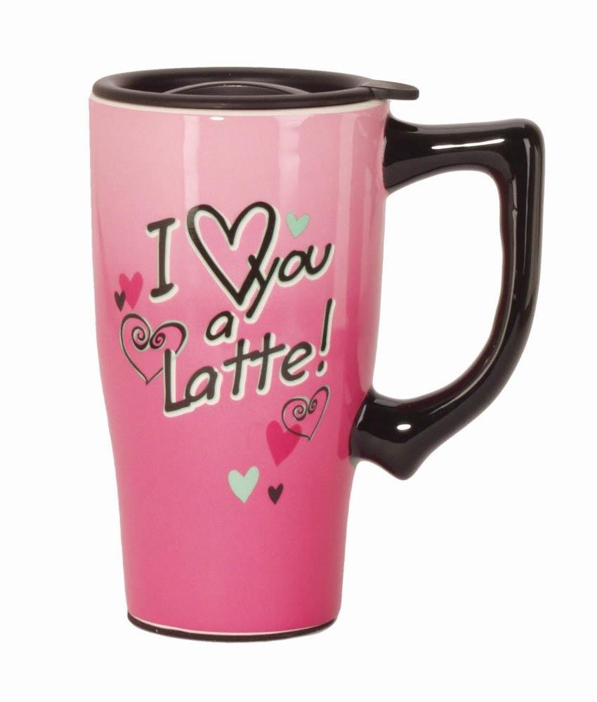 I Love You A Latte Travel Mug