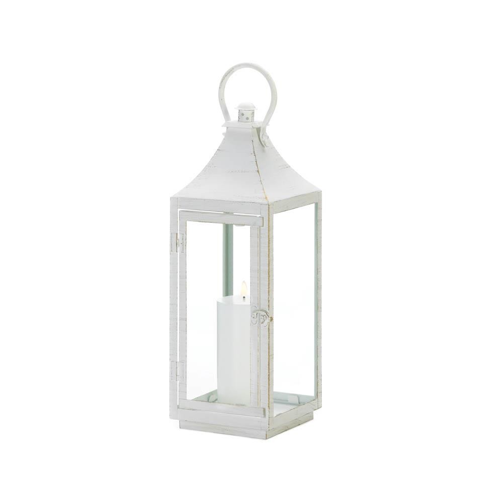 Large Traditional White Lantern