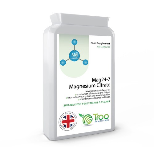 Magnesium Citrate 500mg 120 Capsules