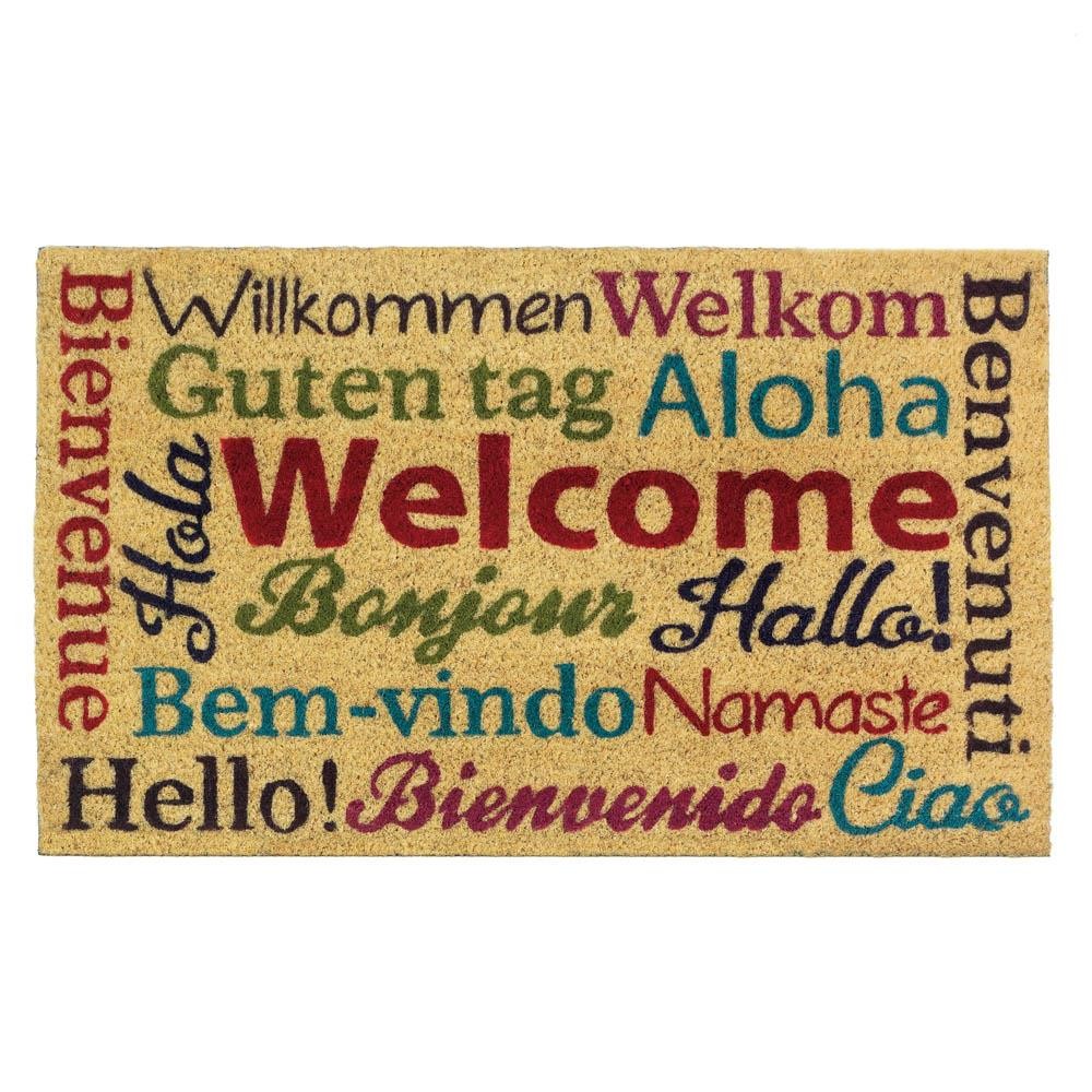 Multi-Lingual Welcome Mat