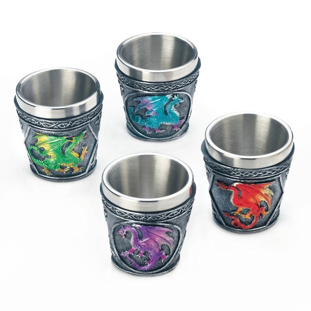 Mythical Dragons Shot Glasses