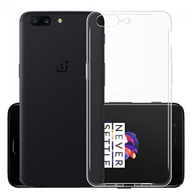 Oneplus 5 Ultra Slim Clear TPU Case