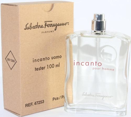 SALVATORE FERRAGAMO INCANTO TESTER 3.4 EDT SP FOR MEN