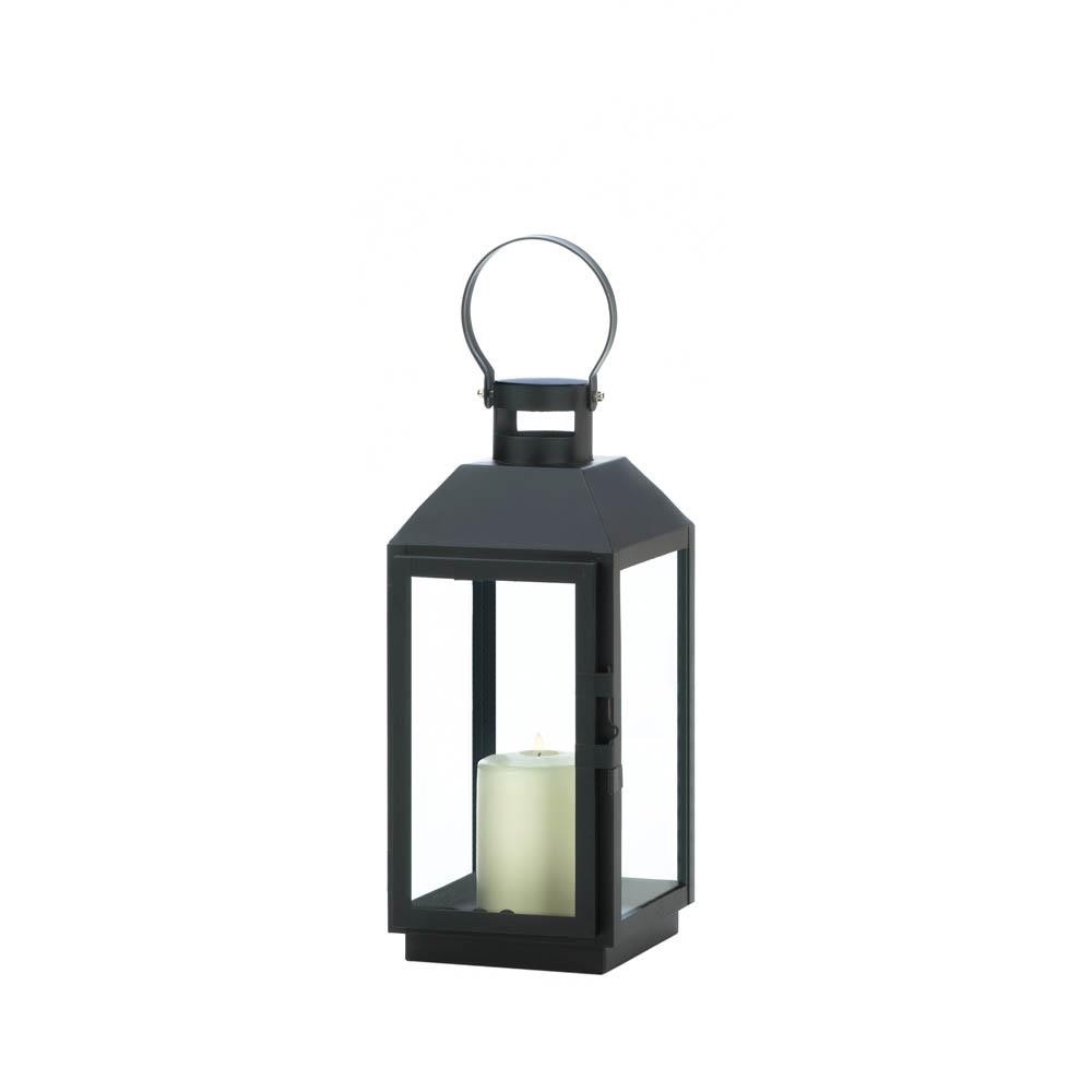 Small Ebony Candle Lantern