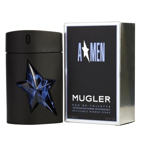 ANGEL 3.4 EDT SP REFILLABLE FOR MEN RUBBER