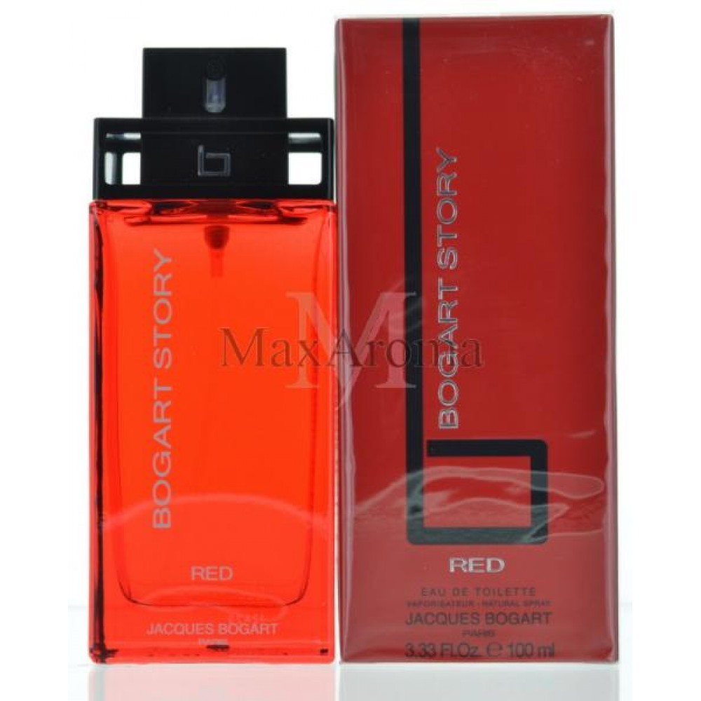 Jacques Bogart Bogart Story Red (M) EDT 3.4 oz