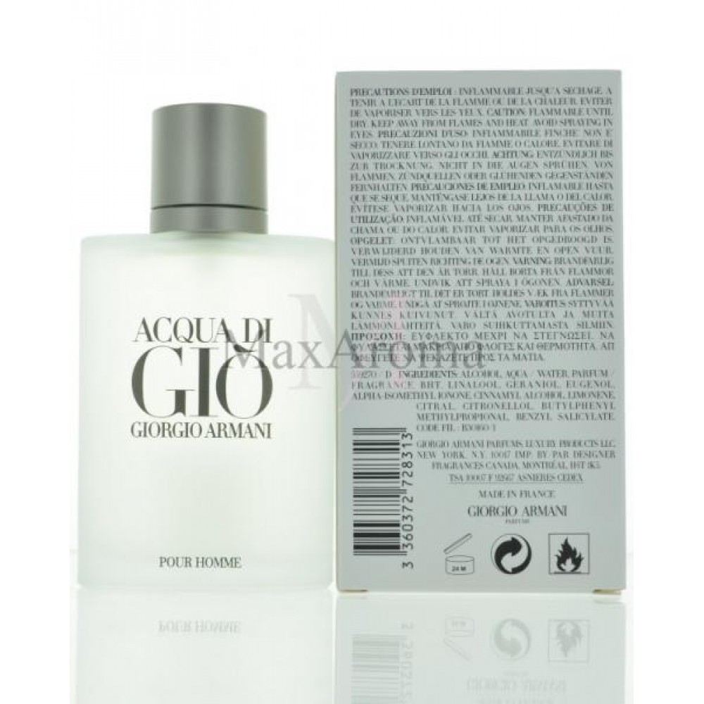 Giorgio Armani Acqua Di Gio (M) EDT 3.4 oz (Tester)