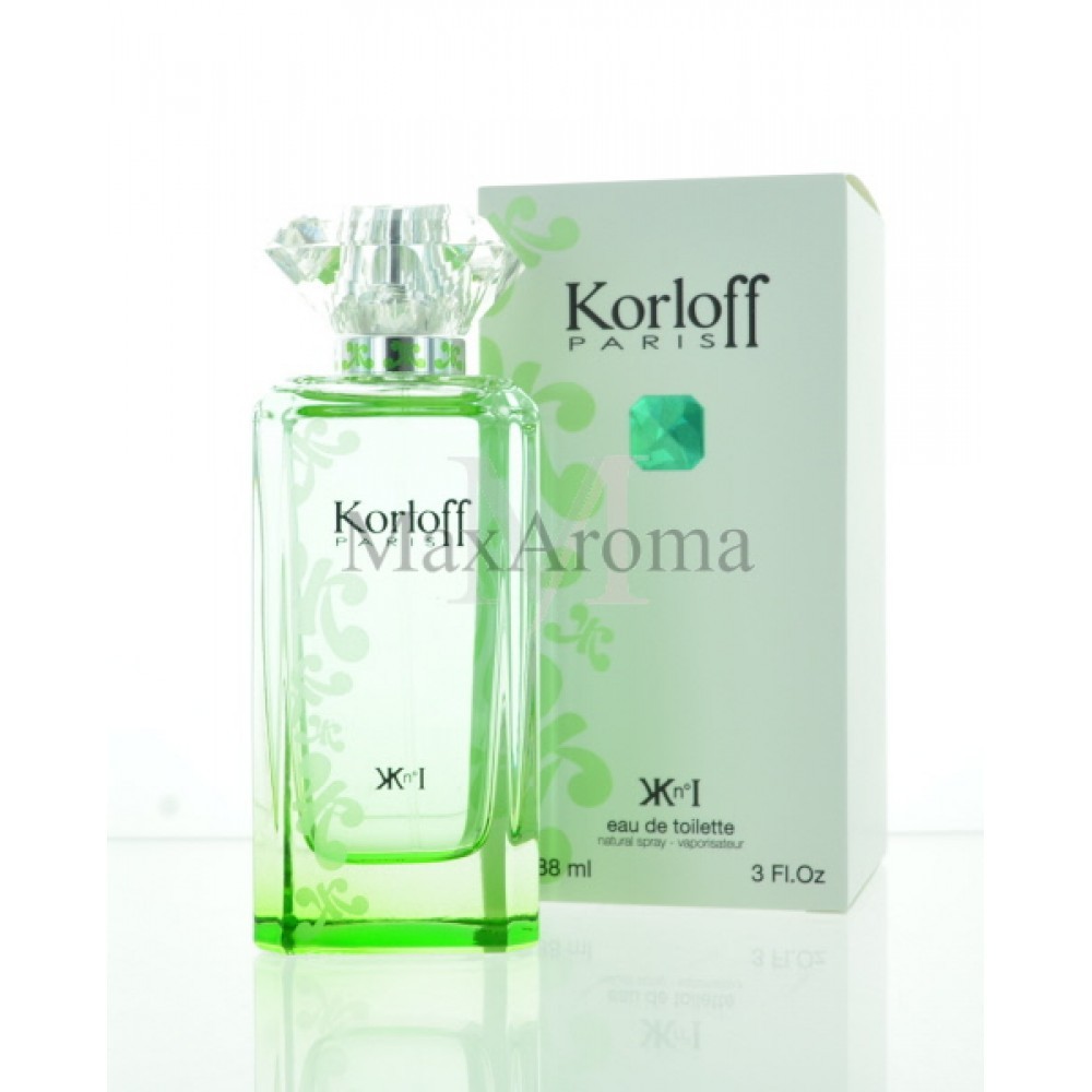 Korloff Kn 1 Green (L) EDT 3 oz