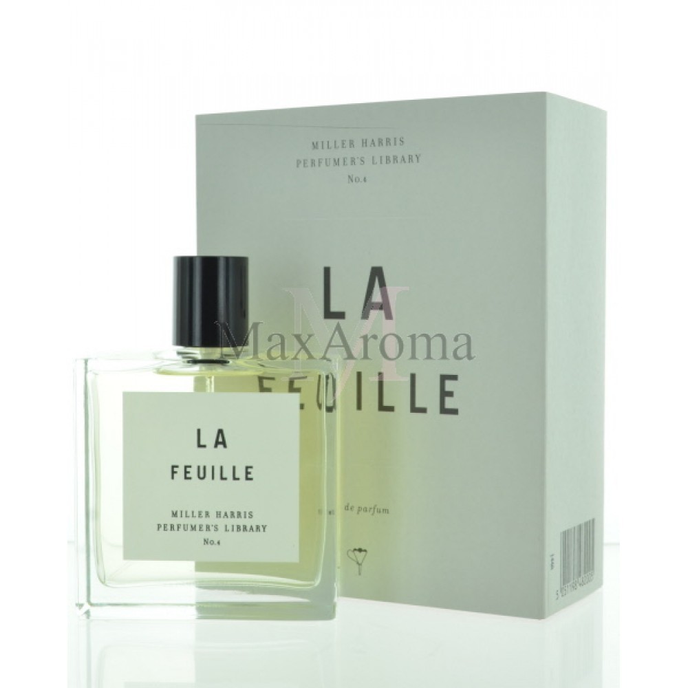 Miller Harris r's Library No.4 La Feuille (U) EDP 3.4 oz