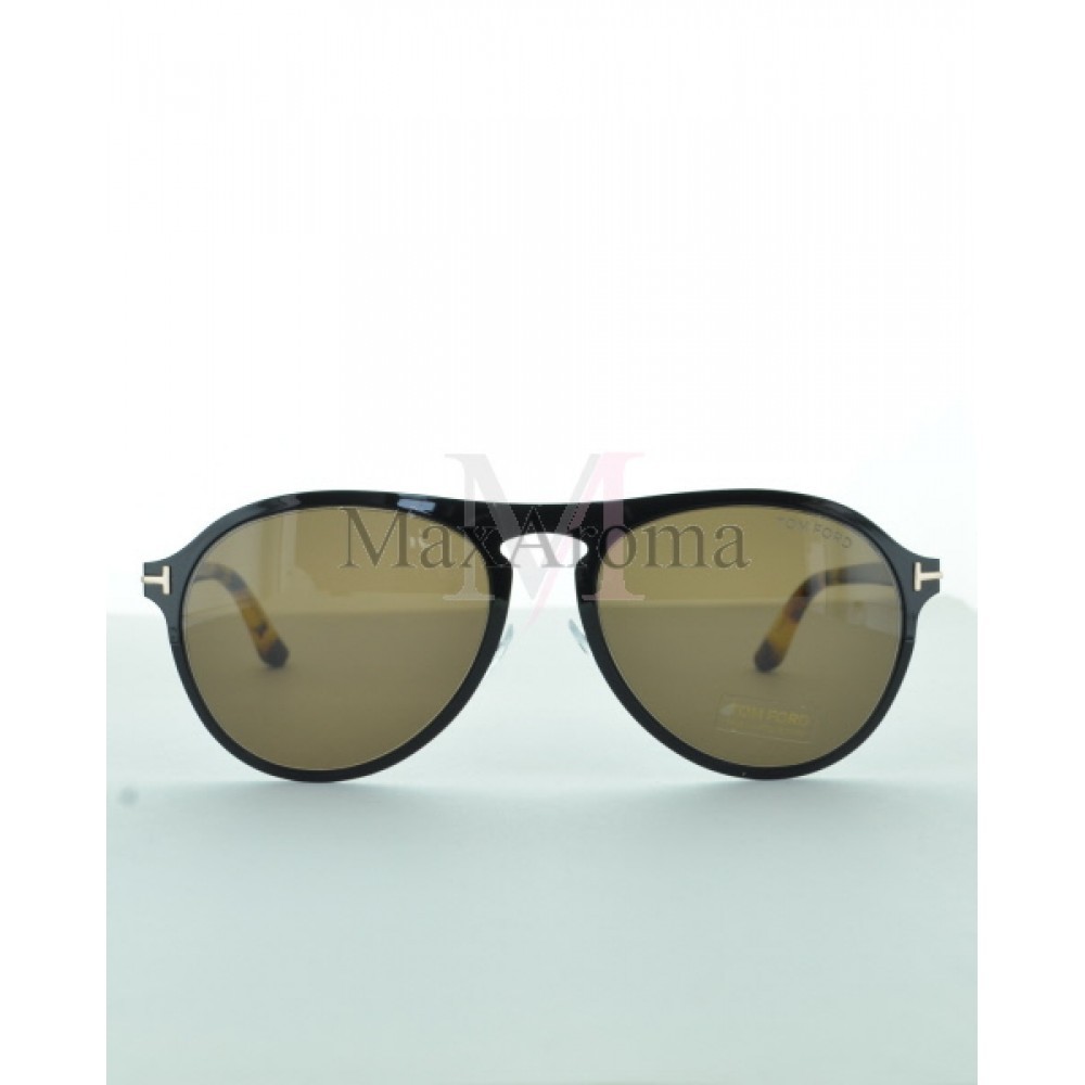 Tom Ford 0525 Bradbury Aviator Sunglasses (M)