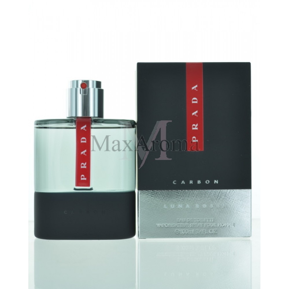 Prada Luna Rossa Carbon Pour Homme Cologne (M) EDT 3.4 oz