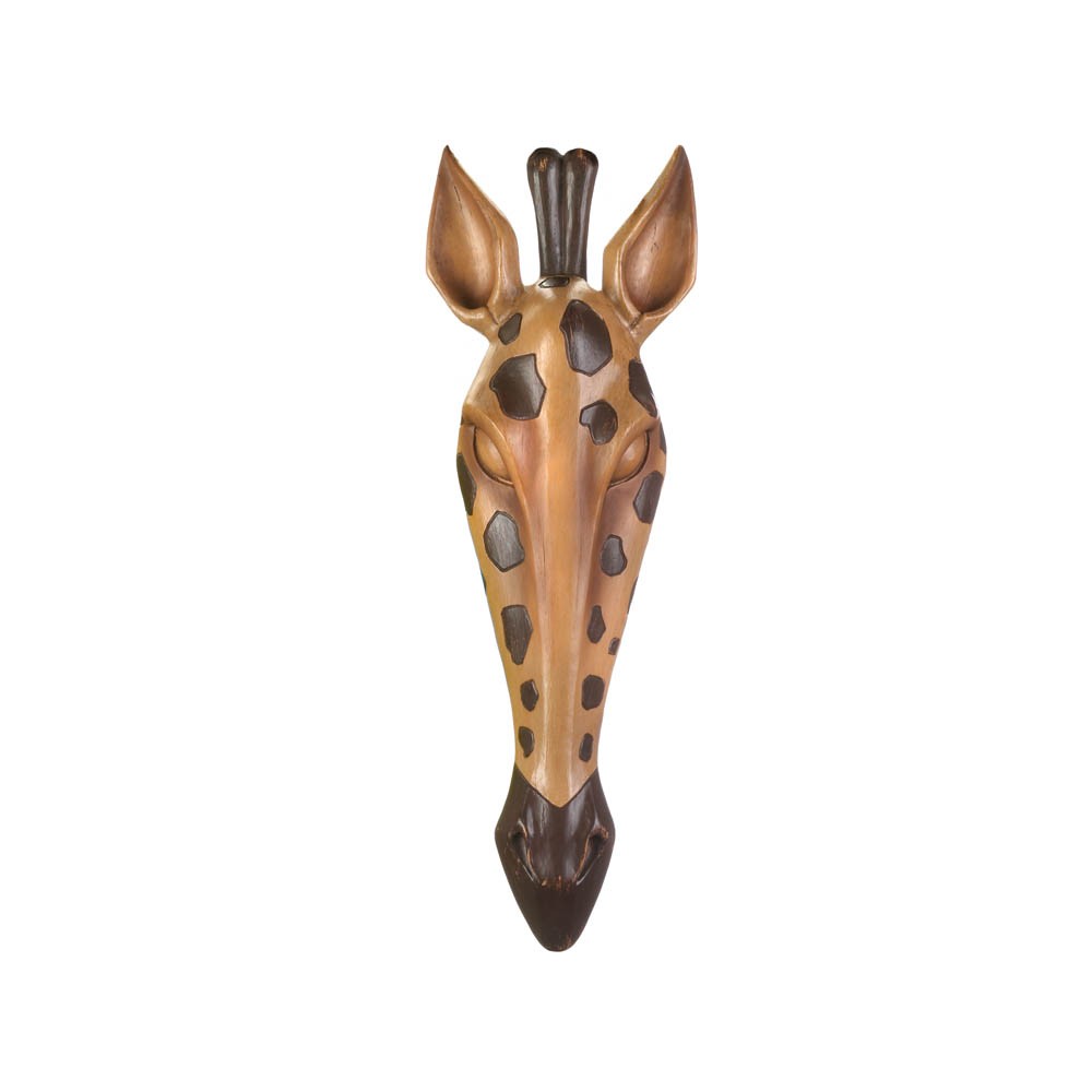 Wild Giraffe Wall Plaque