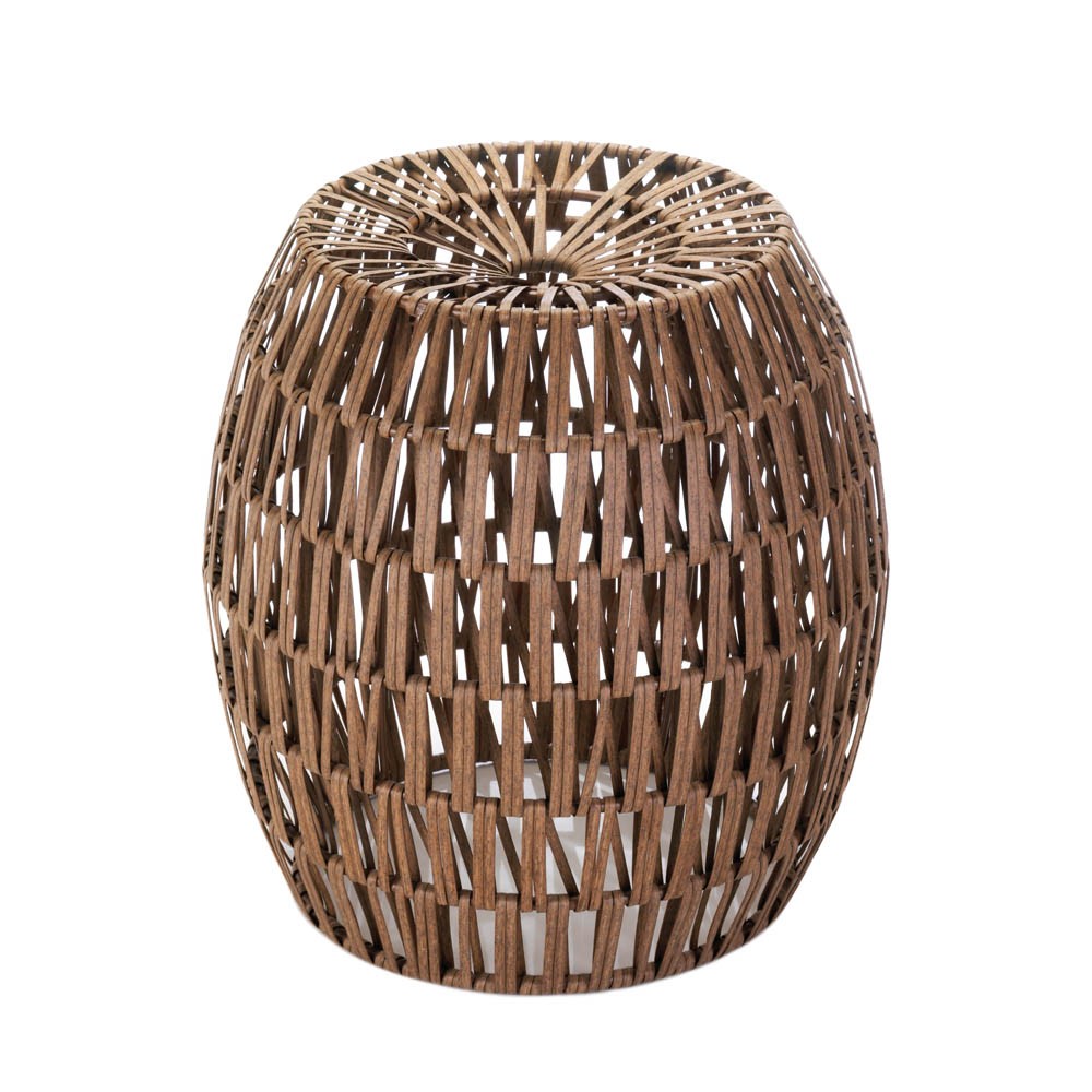 Woven Cane Stool