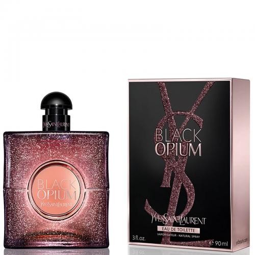 YSL BLACK OPIUM 3 OZ EDT SP (GLOWING)