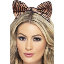 Cheetah Bow on Headband