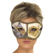 Venetian Colombina Farfalla Glitter Mask