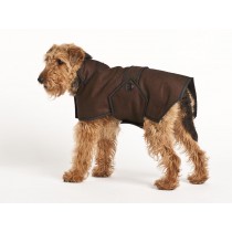 Blazer Wool Dog Coat - Brown