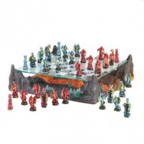 Dawn of Battle Dragon Chess Set