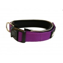 Liopard Padded Collar Lead - Purple