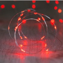Red 20 LED Copper Fairy Lights