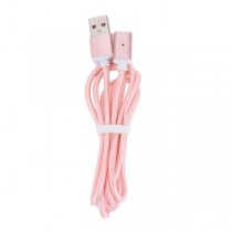 2 in 1 Magnetic Charging Cable Lightning and Micro USB for iPhone/iPad/Android (Rose Gold)