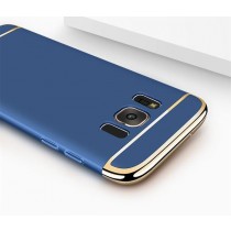 2 in 1 Ultra slim Metal Shockproof Case for Samsung S8 Plus (Blue)