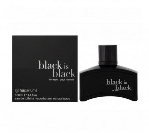 BLACK IS BLACK 3.4 EDT SP FOR MEN